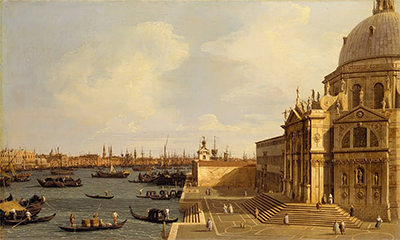 Venice Santa Maria della Salute Canaletto